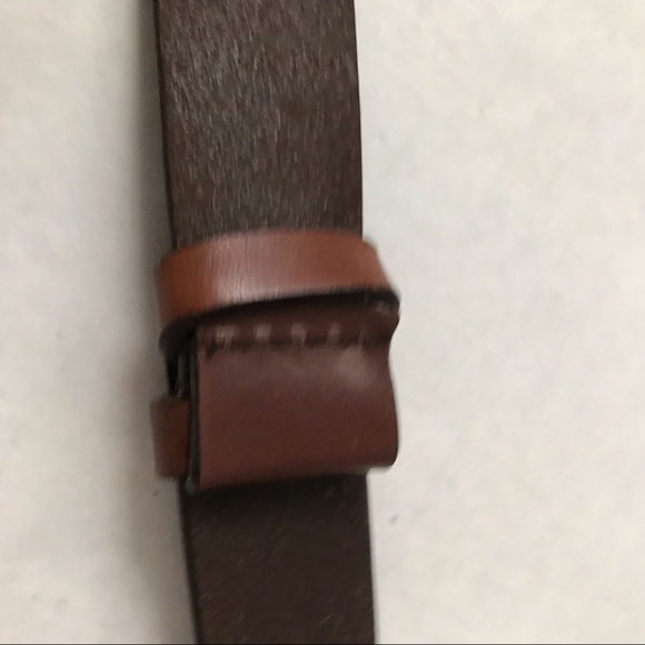 COLDWATER CREEK Belt Brown Leather Adjustable - Picture 5 of 16